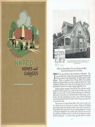 NATCO Homes and Garages; Typical Homes and Garages of NATCO Hollow Tile