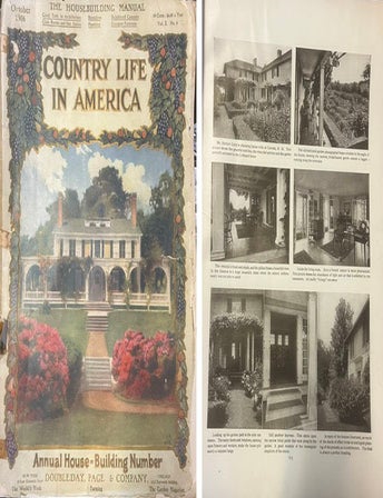 Item #23930 Country Life in America, October 1906 - Annual House Building Number. Building, Page Doubleday, Company.
