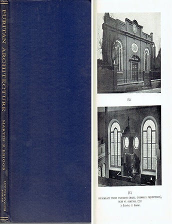 Item #23947 Puritan Architecture and its Future. Architectural History, Martin S. Briggs.