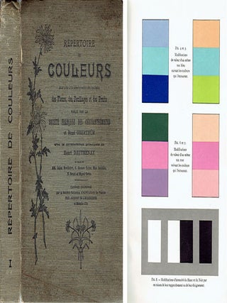 R&eacute;pertoire de Couleurs; to aid in the determination of the colors of flowers, foliages, and fruit. Color, Henri Dauthenay.