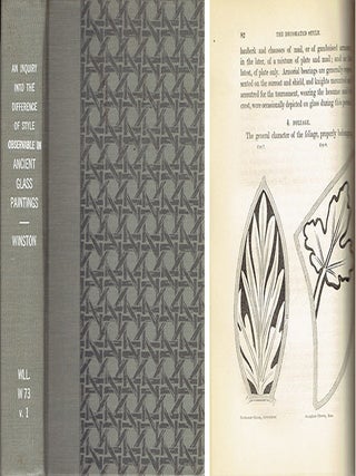 An Inquiry into the Difference of Style Observable in Ancient Glass Paintings, Especially in...