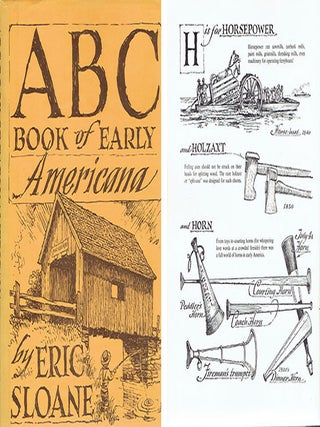 ABC Book of Early Americana - signed by the author; A sketchbook of Antiquities and American Firsts