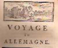 Item #3323 Voyage en Allemagne (3 vol. complete). Travel, M. le Baron De Riesbeck