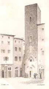 Item #3881 Della Casa di Dante; Relazione con documenti al consiglio generale del comune di Firenze. Italy, Emilio and Gorgani Frullani.