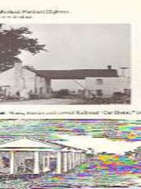 Item #4148 The Railroad Station. Americana, Carroll Meeks