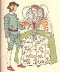 Item #4180 English Costume in the Age of Elizabeth; The Sixteenth Century. Textiles, Iris Brooke