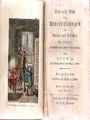 Item #511 Das rothe Buch oder Unterhaltungen fur Knaben und Maedchen; Ein Lefebuch mit Ruecksicht...