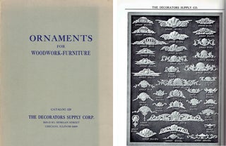Item #549 Illustrated Catalogue of Period Ornaments Cast in Composition and Wood-Fibre for...