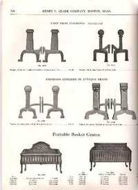 Item #577 Clark's General Supply Catalogue. Stoves, Henry N. Clark Company, trade catalog