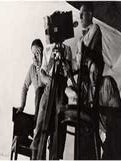 Item #716 Laszlo Moholy-Nagy, with Alex Strasser and Janos Reissmann; In the Theater am...
