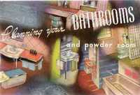 Item #795 Planning your Bathrooms and Powder Room. Plumbing, Briggs, trade catalog